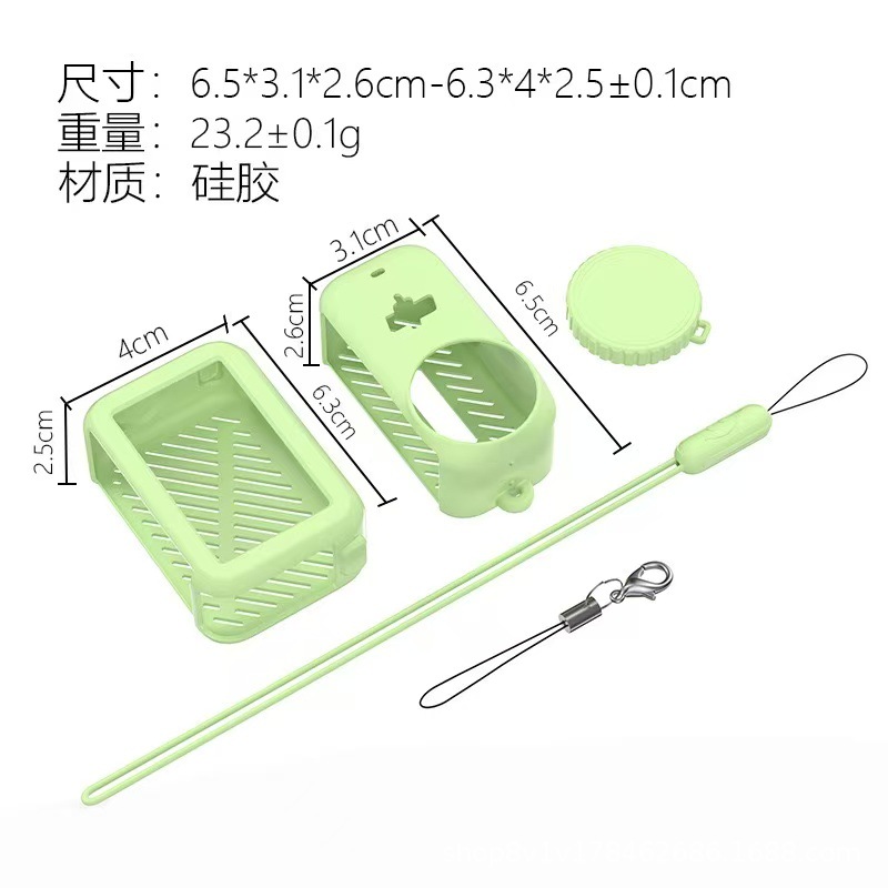 Aplicable a la cubierta de lente de silicona Osmo Nano de DJI Anti-caída Anti-choque Kit de accesorios de cámara de pulgar image 9