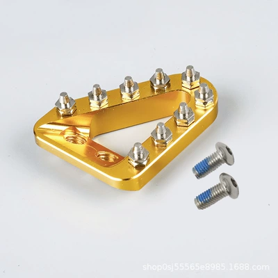 Motorcycle pedals | Ktm Brake Head Pedal - gold
