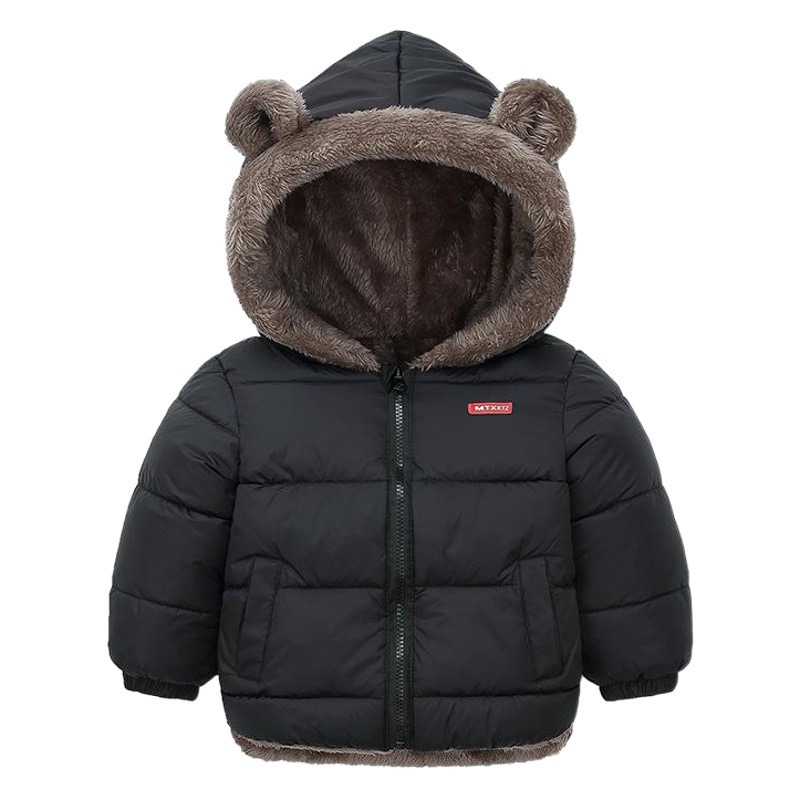 Ropa para niños de comercio exterior para bebés, ropa acolchada de algodón de lana de cordero para niños, ropa acolchada de plumón para niños, ropa acolchada para niños