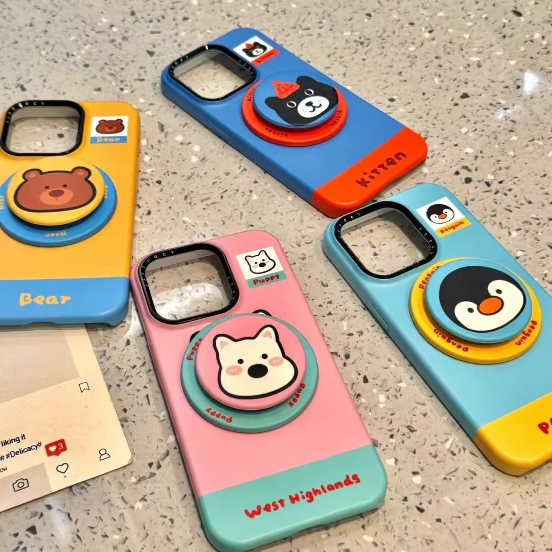 Cartoon a juego de color magnético West Highland funda para teléfono móvil para iphone16promax nuevo Apple 14/13 femenino 15p