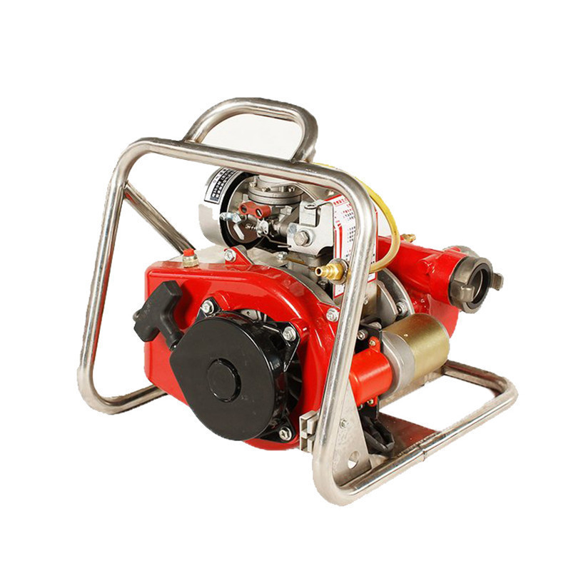 电启动拓林消防泵背负式高扬程灭火水泵8马力水冷机动泵河北