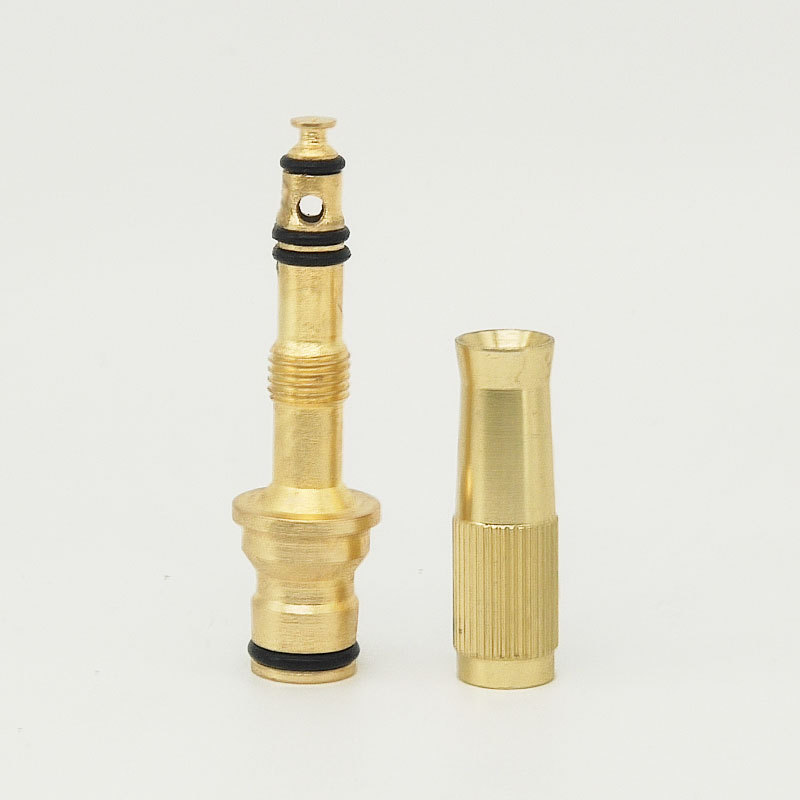 Garden watering spray gun, aluminum nipple spray gun, adjustable straight spray irrigation garden nipple spray gun