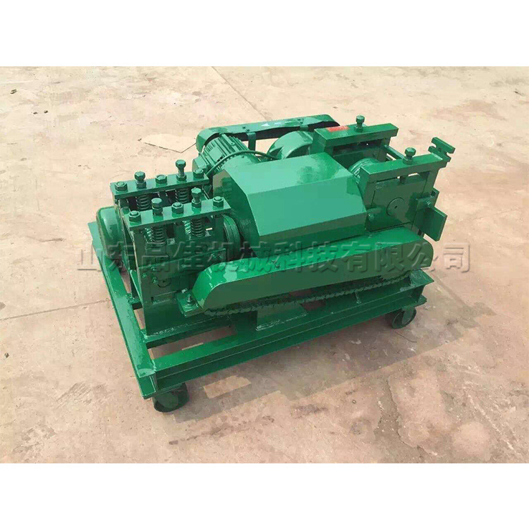 废旧钢筋再利用调直机 双电机碳素钢矫直机 建筑钢筋钢管拉直机