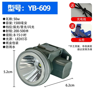 UV fənərlər: Strong Light, Long Battery Life - yb-609-high-quality-7-15-hours