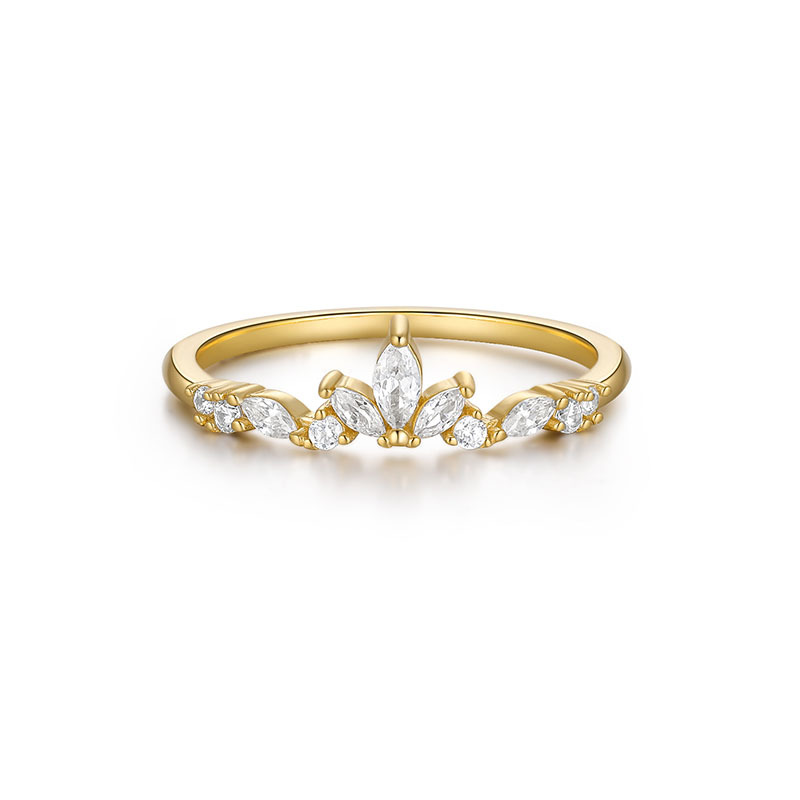 6g Weight Zircon Inlay Material Rings Classification 1 Piece Quantity Daily Occasion 925 Sterling Silver Material Geometric Pattern Women'S Gender Inlay Design Simple Style Style 925 Sterling Silver Zircon Geometric Rings 21