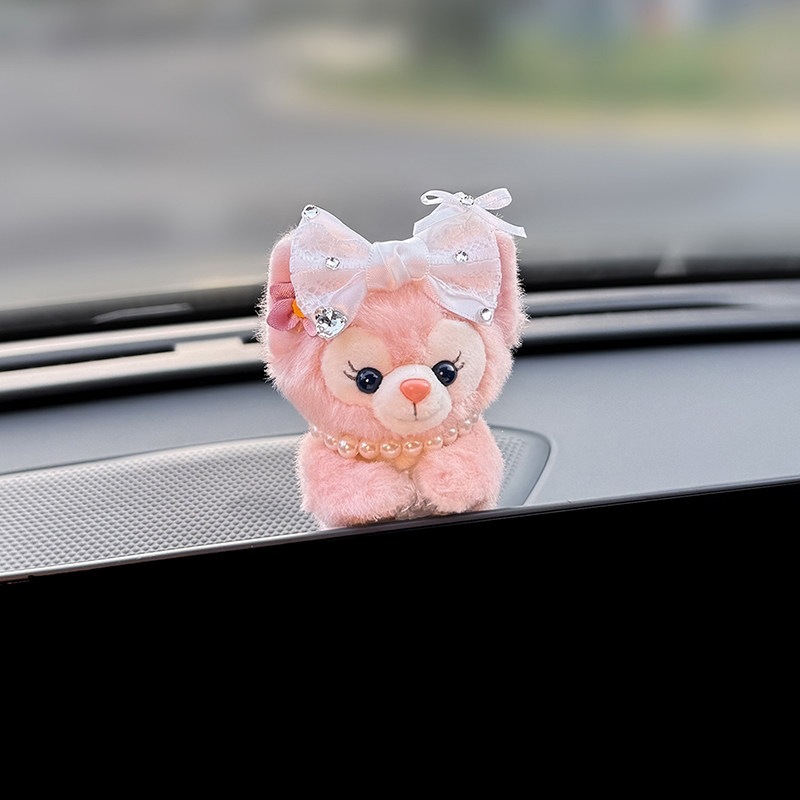 2026 New Car Ornaments Linabell Car Dashboard Display Screen Decoration Stellalou Female Figure