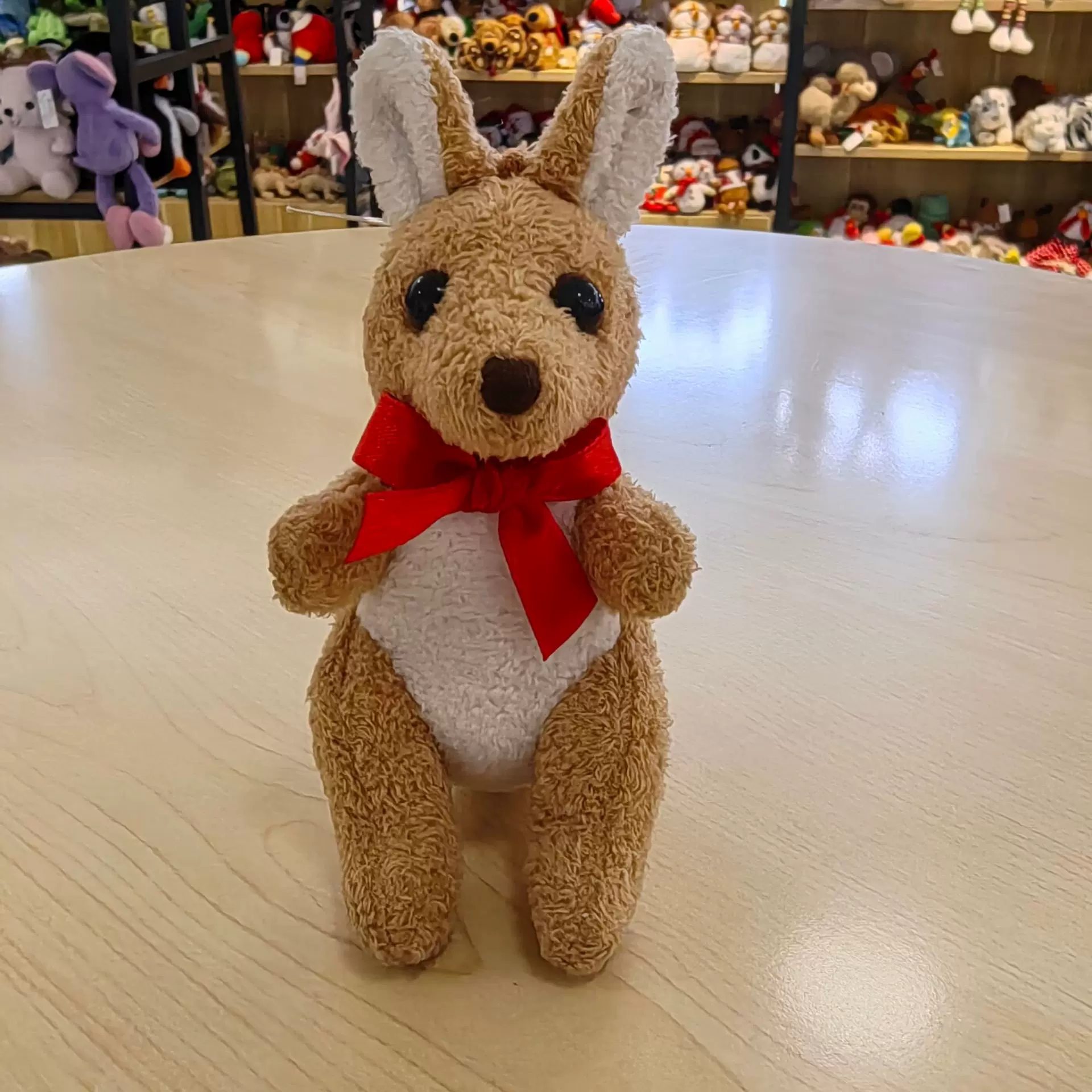 袋鼠挂件动物毛绒玩具青岛外贸厂家定制澳大利亚动物玩偶纪念品