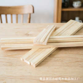 木条幼儿园中小学diy模型材料益智圆木棒瑜伽开背擀面杖多种规格