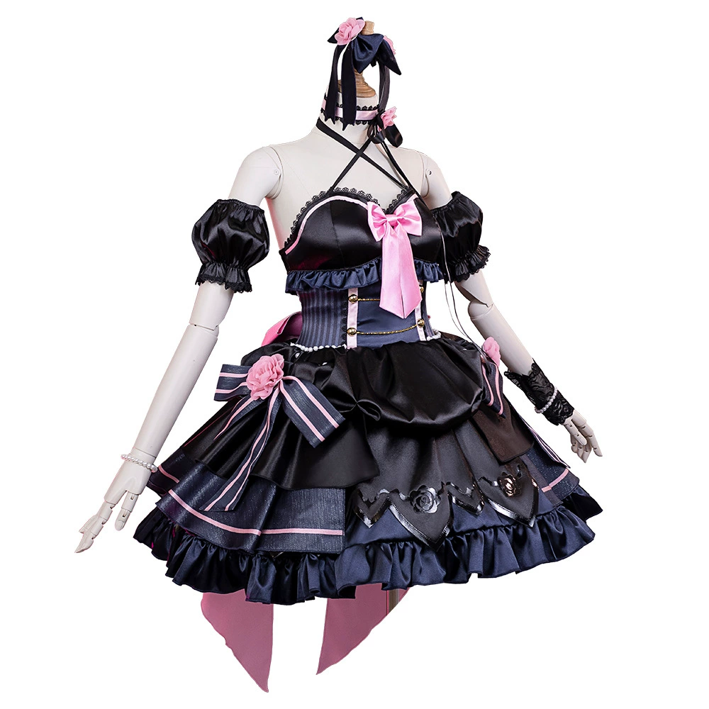 Женская юбка Lovelive Rakisaki Friends Club Demon Group Zhong Lanzhu 2D Cos Anime Game CG1865