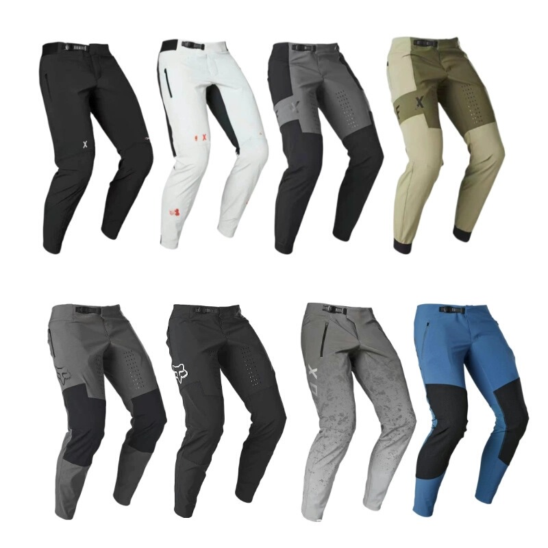 24Fox Mountain Bike Cycling Wear-Resistant Downhill Pants and Shorts Mtb Breathable Thin Style Off-Road Summer Quick-Dry