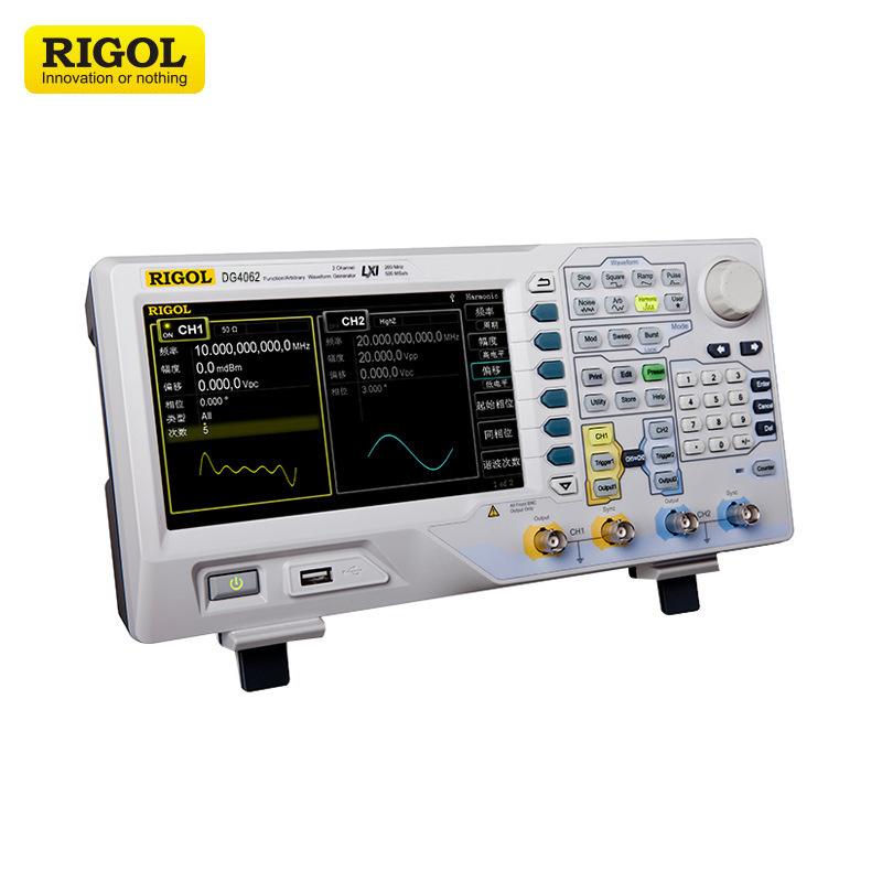 RIGOL普源函数任意波形发生器DG4202多功能信号发生器DG4062/4162