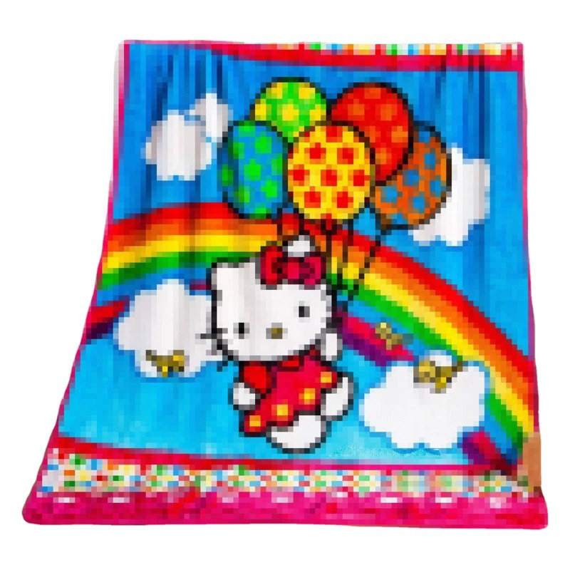 Детское одеяло однослойное одеяло из кораллового флиса с героями мультфильмов, детское одеяло, ворс, Фланелевое маленькое одеяло, лето