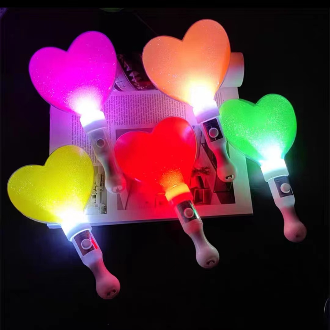 Martillo de arena luminoso props sonoros varilla fluorescente mano luminosa atmósfera reunión anual de palos de apoyo bar fiesta KTV