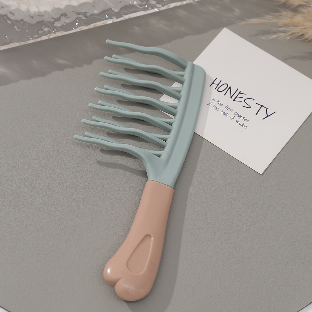 Venta al por mayor de fabricantes de celebridades de Internet peine grande peine de masaje de cuero peine de aceite para hombres peine de peinado rizado peine de costillas