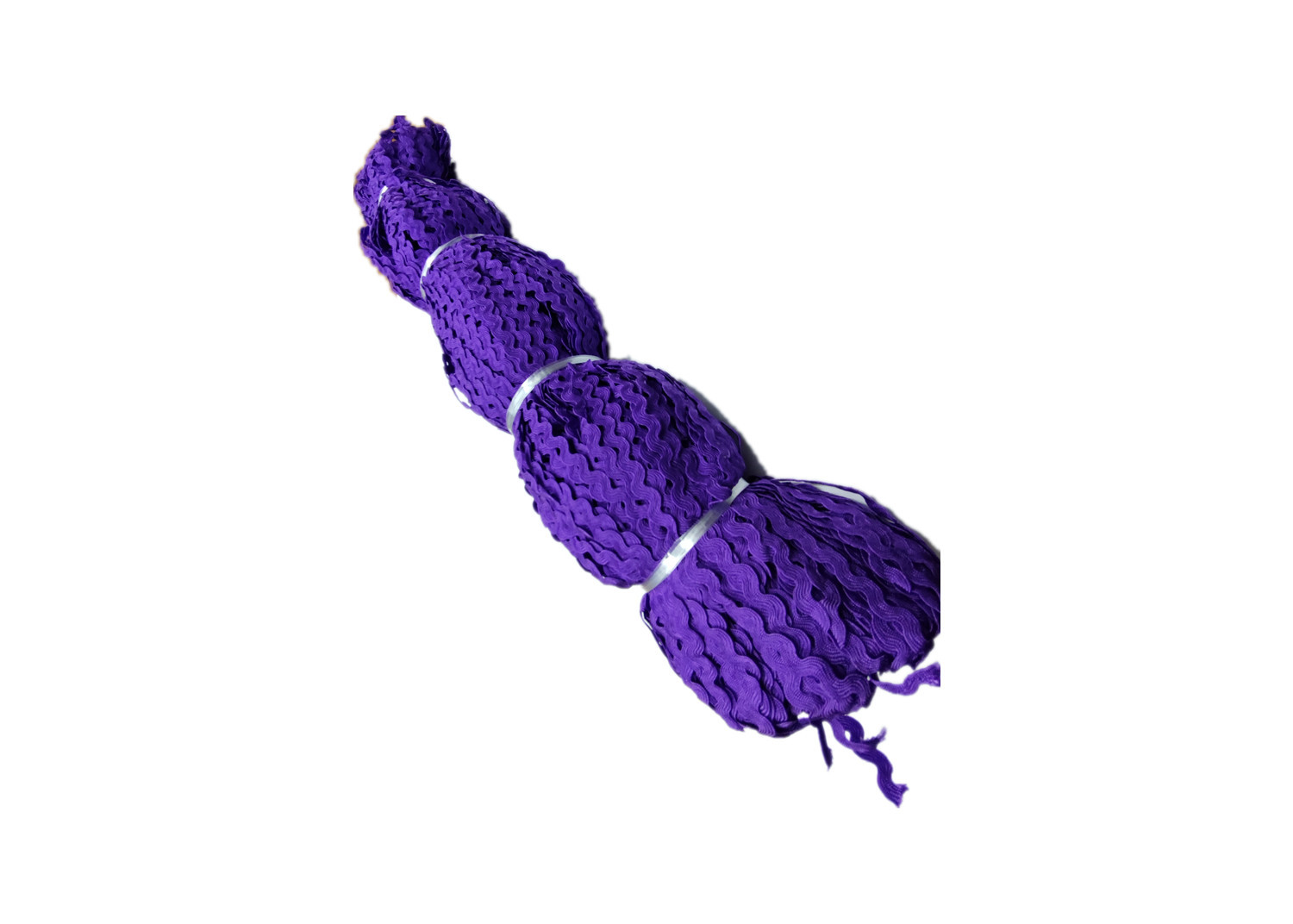 Venta al por mayor 5mm colorido agua onda borde cinta curva borde banda curva cinturón S-tipo encaje cinta polipropileno onda cinturón