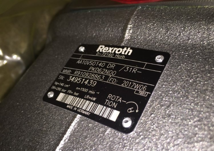 REXROTH力士乐柱塞泵A4VSO71DFE1/10R-PPB13N00