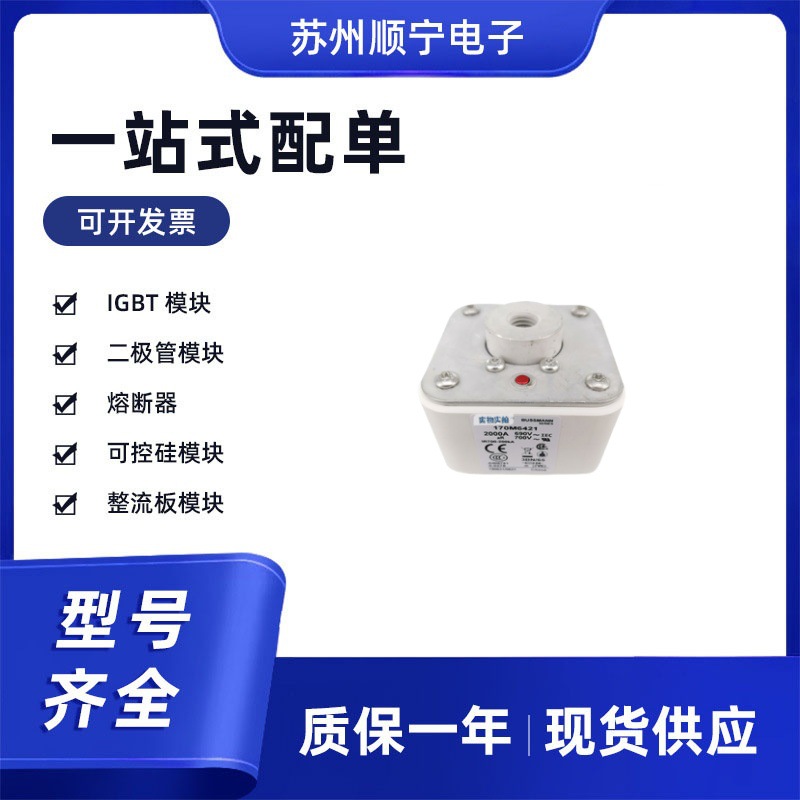 170M1408 170M1409熔断器保险丝 电子原件 全新原装型号齐全现货