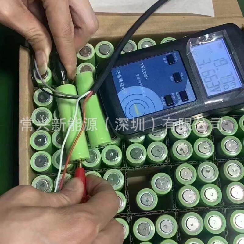 パナソニックテスラ18650 3400mAhパワー3Cリチウム電池分解機ゼロサイクル電気自動車電池貯蔵|undefined