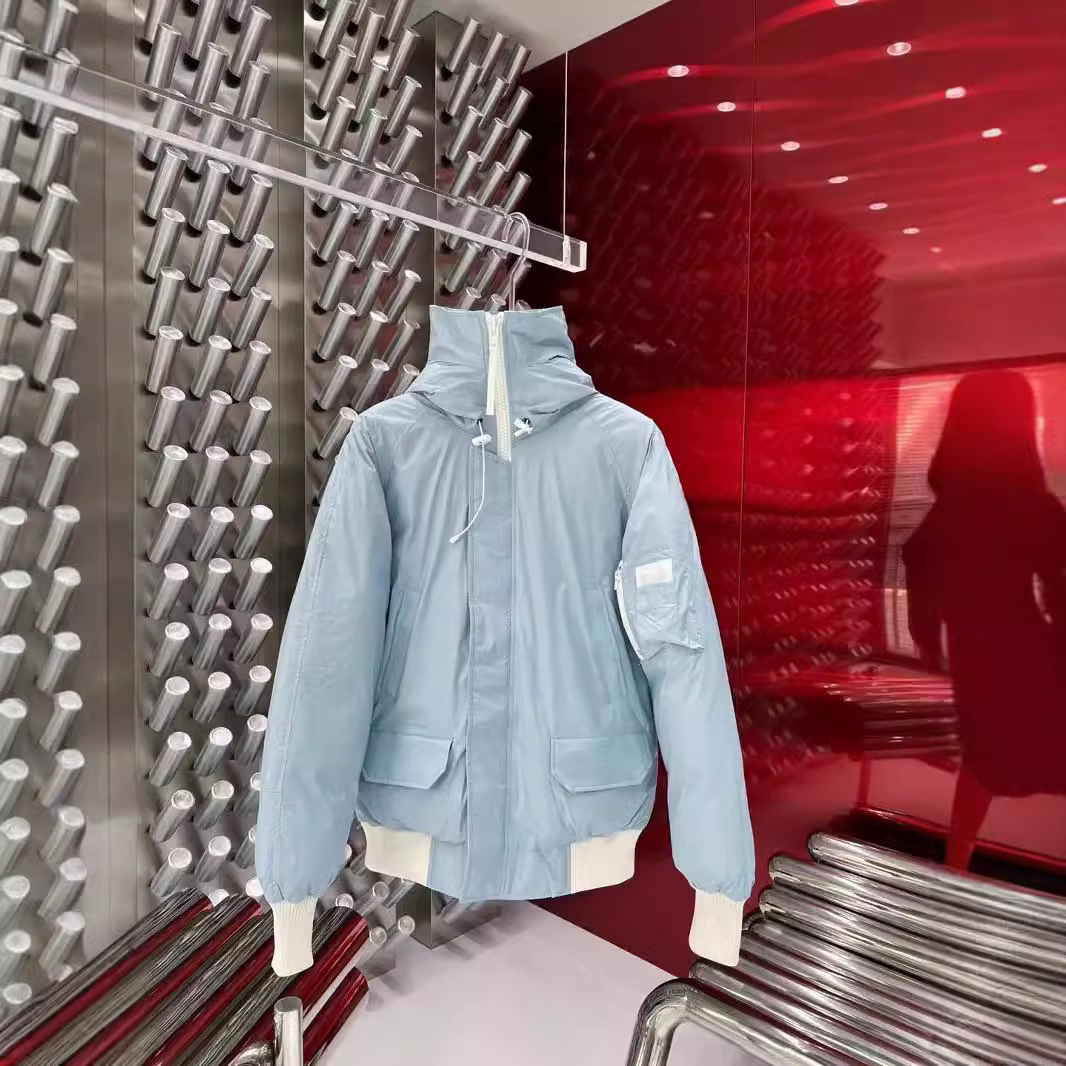 Big Goose down Jacket Glacier the Icons Chilliwack01 Bomber Jacket Men's and Women's 7999U