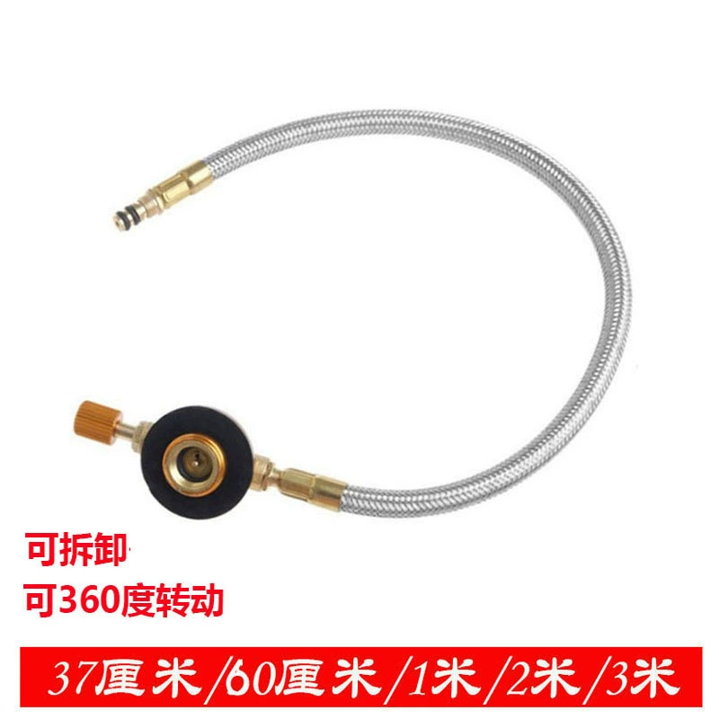 Подключение головки плоской газовой горелки высокогорный плоский адаптер для бензобака удлинительная трубка преобразователь бутан Пропан Газовый заправочный клапан