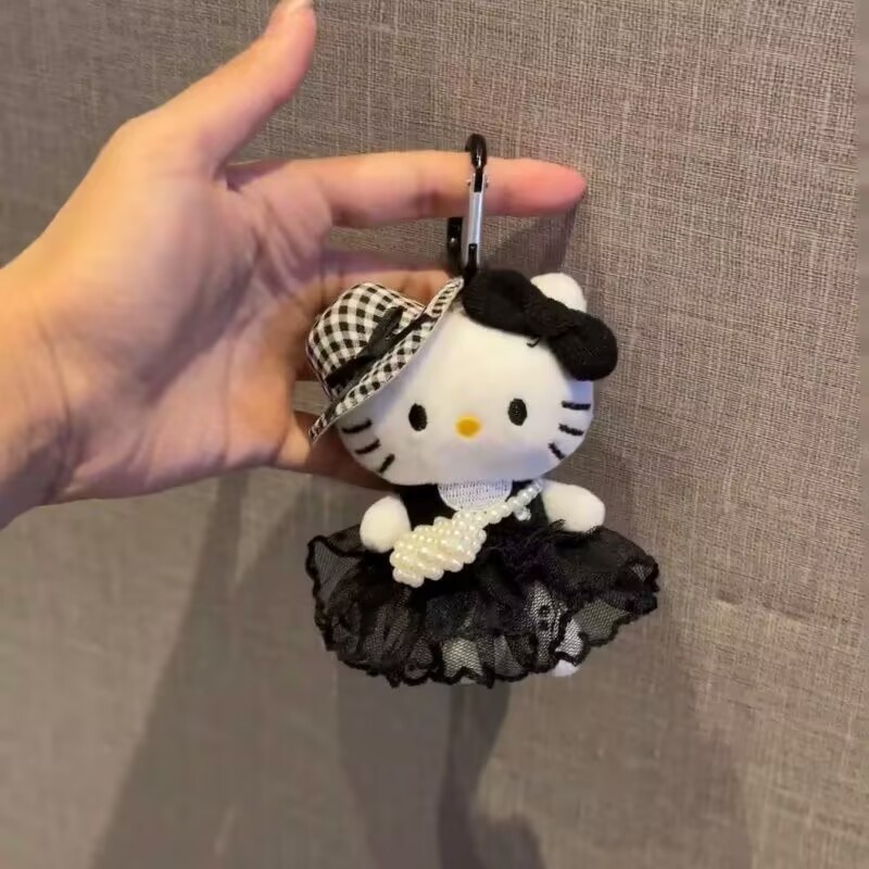 超萌学妹kitty公仔包挂件卡通可爱毛绒玩偶钥匙扣送女生礼物|undefined