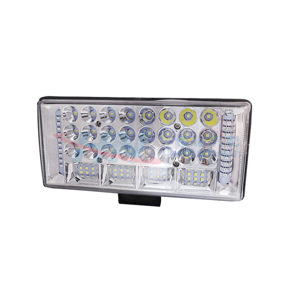 Coche LED luz de trabajo cuadrado 16LED 48w luz auxiliar faro modificado fuera de carretera luz de trabajo proyector