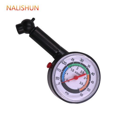 High-precision stainless steel car and motorcycle tire pressure gauge handheld tire pressure gauge pressure gauge tire pressure gauge