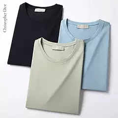 Discount Upgrade Cd Men's Clothing Men's T-Shirt Summer Pure Color Clothes Modal Casual Top Round Neck Men's Short Sleeves