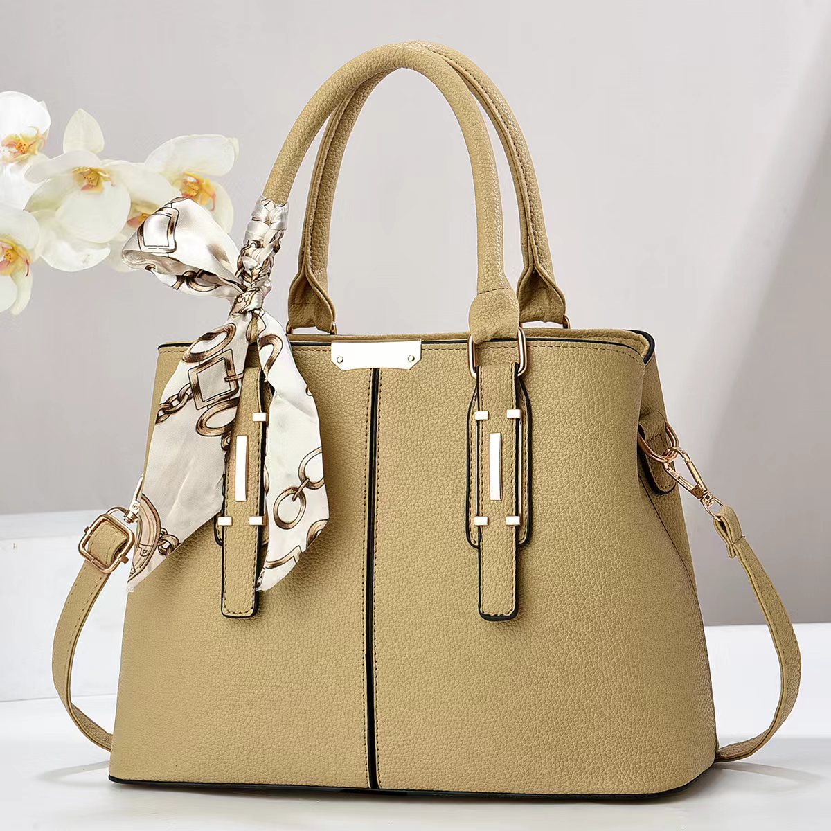 Fabricante nuevo bolso de comercio exterior textura femenina bolso diagonal de un solo hombro femenino 2025 moda bolso portátil versión coreana