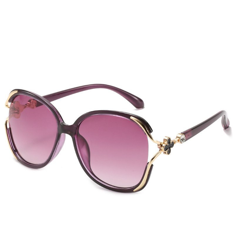 투명 보라색 프레임 점차 보라색 필름