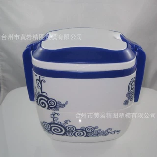 定制食品级 PP 饭盒模具薄壁塑料饭盒模具多型腔饭盒注塑模具