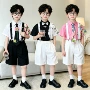 儿童夏季新款短袖衬衫