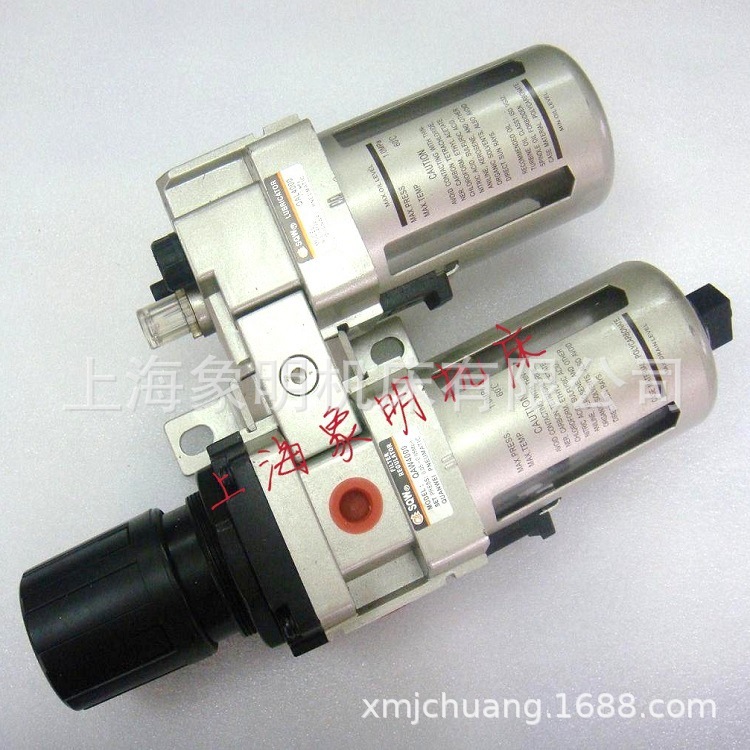 上海第二锻压机床厂冲床气动元件二联件、气动三联件、双联电磁阀