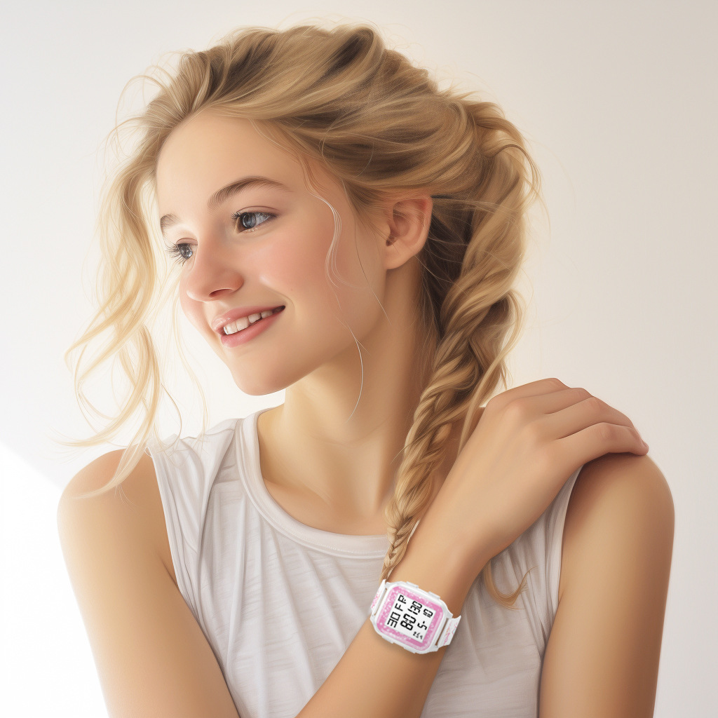 Reloj electrónico cuadrado de alarma luminosa multifunción Popular en línea popular estudiante de dibujos animados lindo reloj electrónico de sincronización