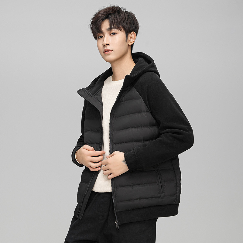 Зимняя трансграничная прямая трансляция легкая трикотажная спортивная куртка для мужчин и женщин