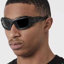 珂盾朋克太阳镜男士跨境骑行太阳眼镜2023新款ins未来感欧美个性