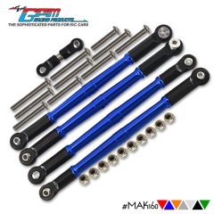 リモコンカー部品arrma 1/8 kraton6sアルミニウム合金 + s 2鋼材タイロッド太くセット