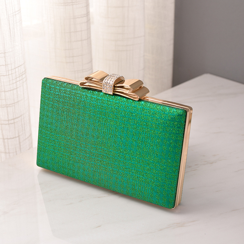 Transfronterizo nueva Socialite elegante vestido arco bolsa crossbody bolso de noche bolso de embrague femenino al por mayor