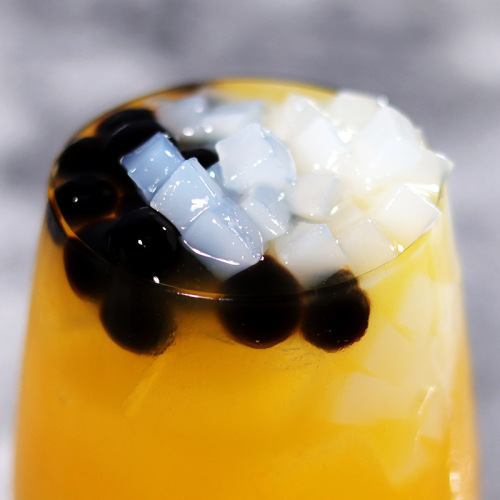 Large barrel of Dunhuang coconut milk tea special original coconut fruit granules dessert raw materials ingredients coconut pulp crystal fruit