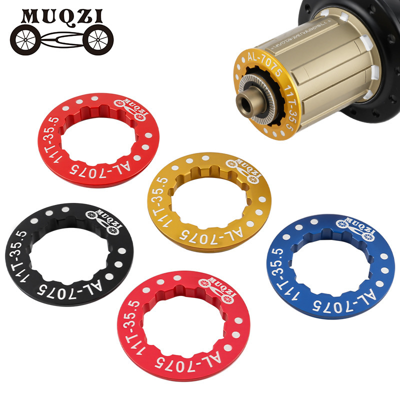 MUQZI bicycle flywheel cover lock nut fixed variable speed mountain road folding 7075 aluminum alloy MUQZI bicycle flywheel cover lock nut fixed variable speed mountain road folding 7075 aluminum alloy