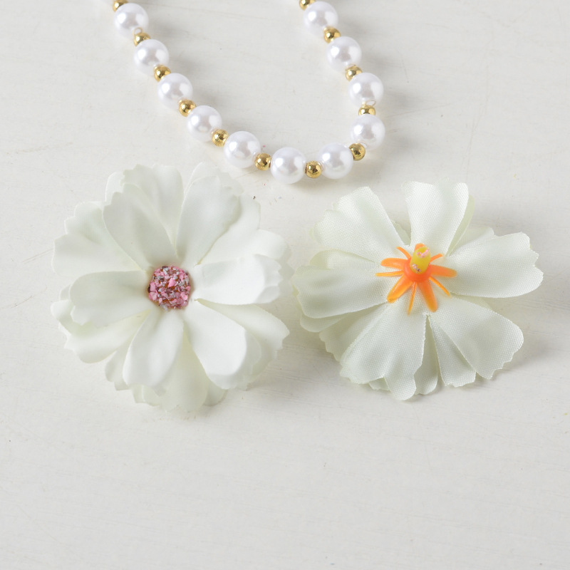 Pequeño crisantemo pequeña margarita flor artificial hecha a mano flor retró joyería de cabello pinza flor decoración ropa props de disparo