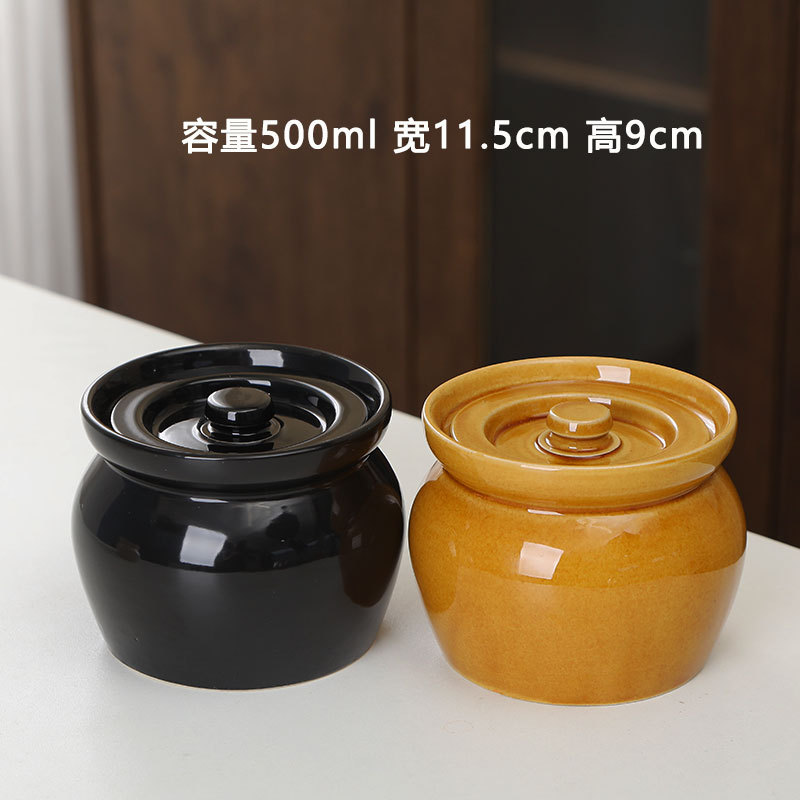 500ml de cerámica impermeable con cubierta, cerámica doméstica, cerámica impermeable