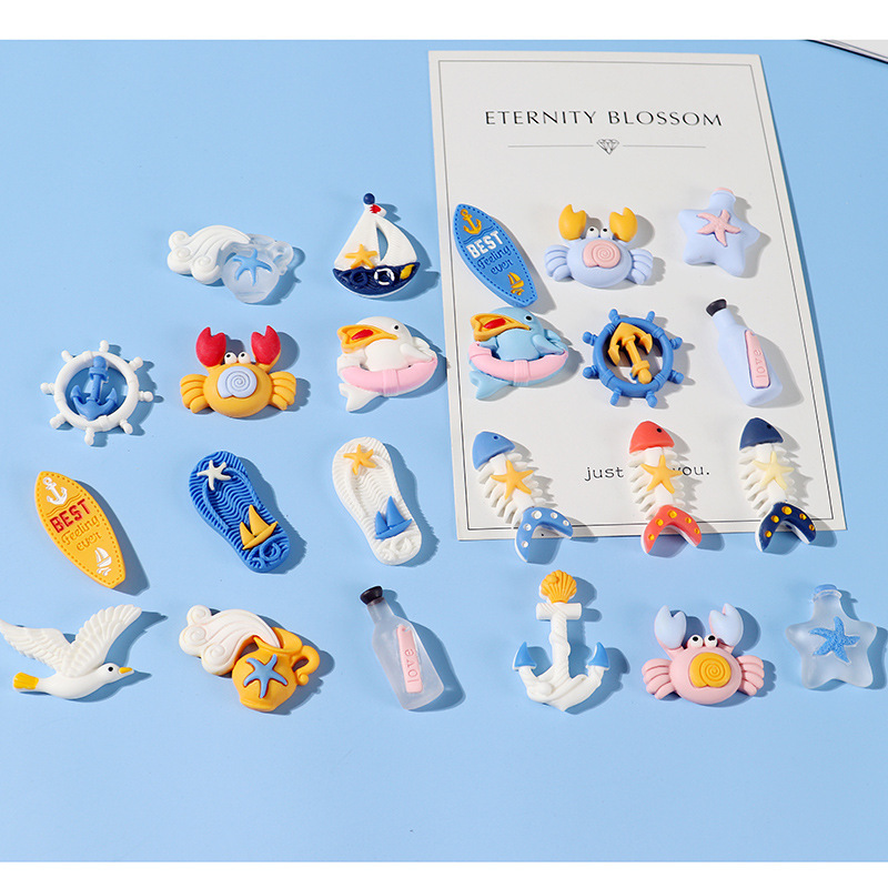 diy Beach ocean wind resin accessories creative cream glue mobile phone shell drop glue shell homemade hairpin material wholesale diy Beach ocean wind resin accessories creative cream glue mobile phone shell drop glue shell homemade hairpin material wholesale