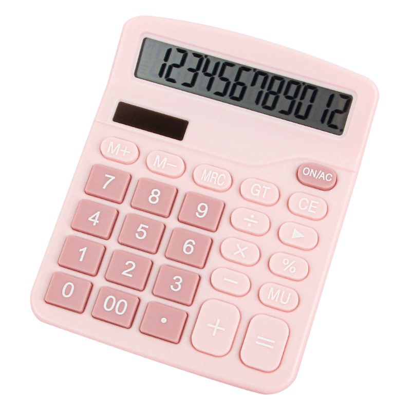 Цветной солнечный калькулятор 837, двойной источник питания, офисный калькулятор для учета, милый студенческий компьютер, оптовая продажа
