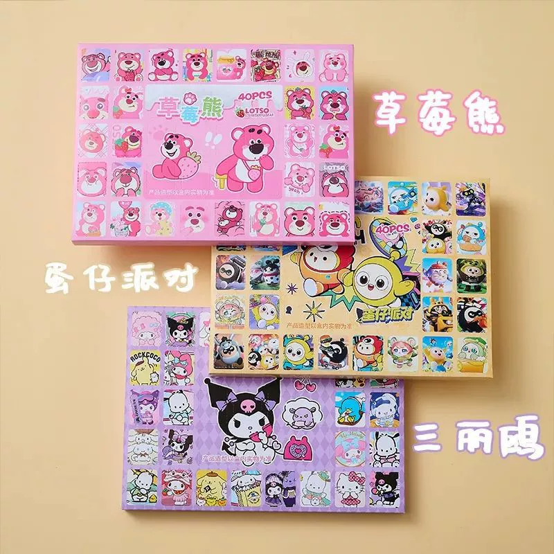 Sanrio, кукла из мультфильма, подарочная коробка, детский кулон для учеников начальной школы, подарок на день рождения