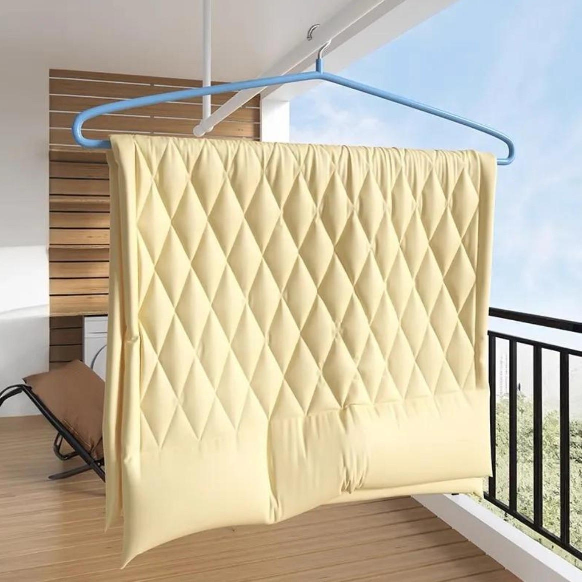 [points] clothes rack drying quilt drying sheets quilt cover bath towel special dormitory artifact long cool oversized household