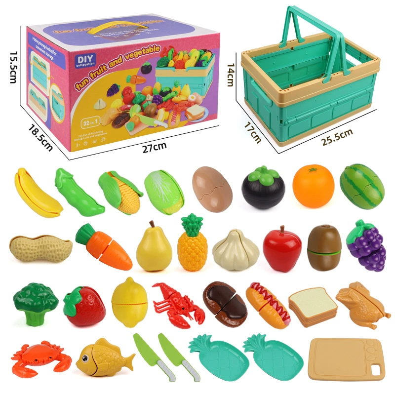 Детская игрушка Домашняя симуляция может быть очищена от фруктов и овощей