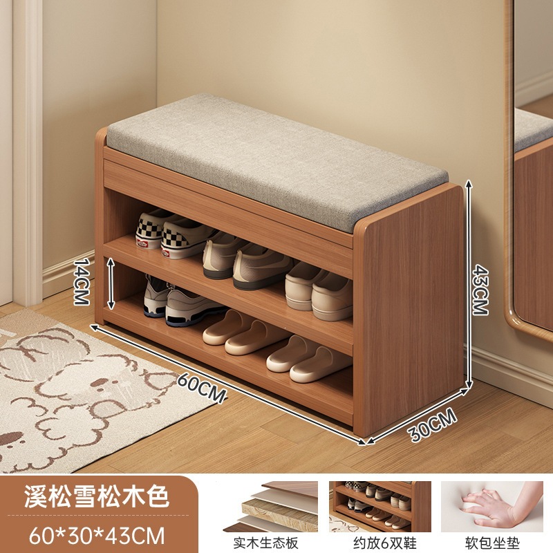 Fábrica directa taburete de zapatos puerta de entrada doméstica taburete de asiento taburete de zapatos muy estrecho en la puerta de asiento taburete de zapatos image 24