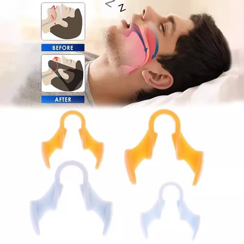 新型いびき止め器舒適型鼻クリップシリカゲル鼻いびき神器いびき防止器鼻詰まり鼻中隔偏|undefined