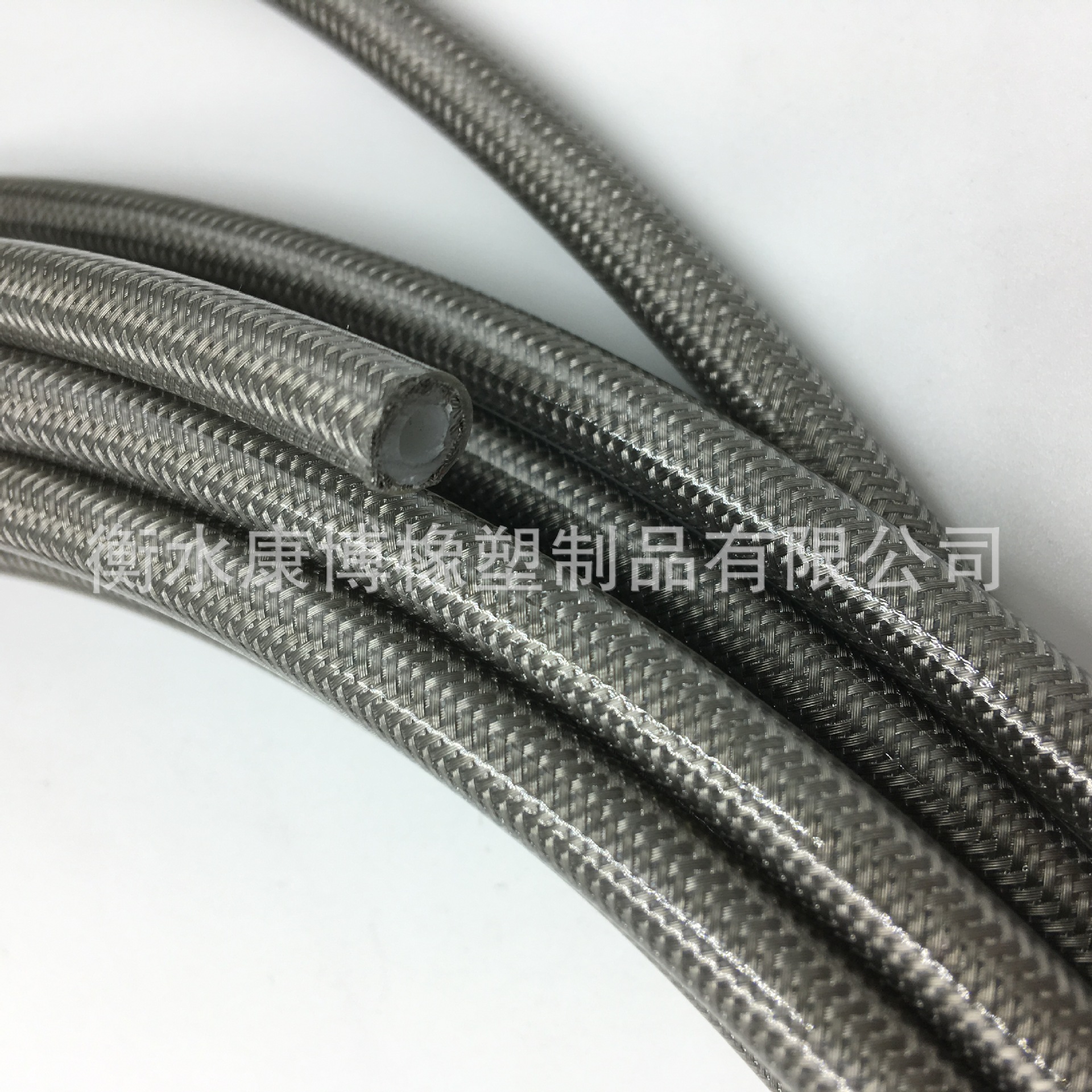 摩托车机油刹车软管3.2*7.5MM钢丝编织改装油管